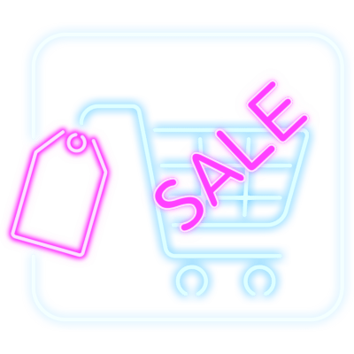 霓虹灯文字-sale