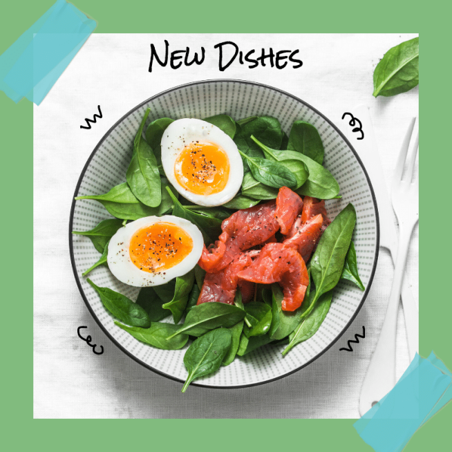 简约美食晒图晒照PLOG预览效果