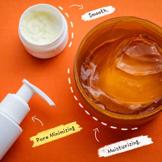 Skincare Products Mark Template预览效果