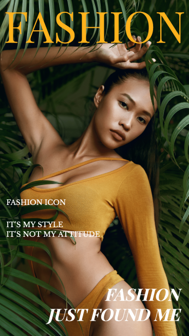 Fashion Magazine Mark Template预览效果