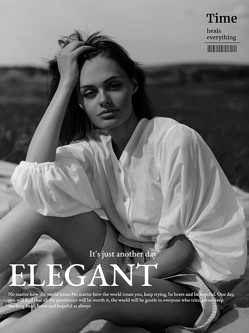 社交封面类图片标记模板-