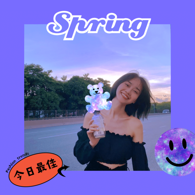 晒图标记类图片标记模版-春日最佳预览效果