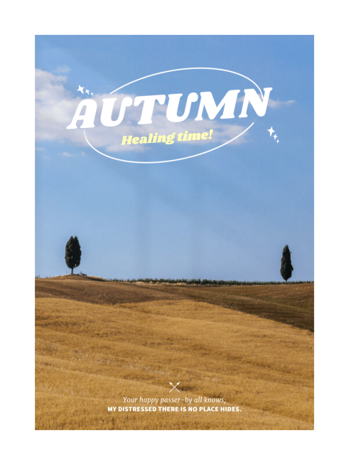 简约清新纯白边框英文晒照plog预览效果