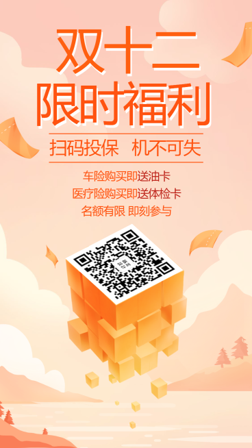 金融保险产品营销双十二限时福利预览效果