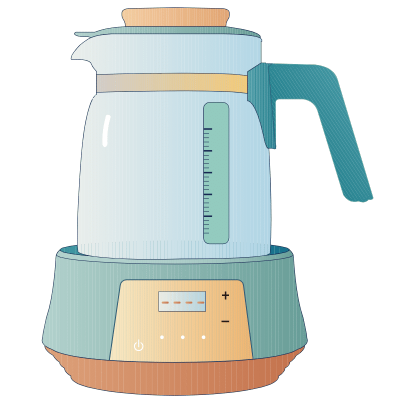扁平风家用电器套系-SVG-水壶