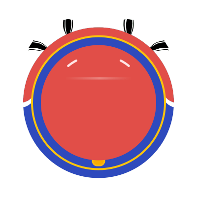 扁平风家居生活-svg-扫地机器人