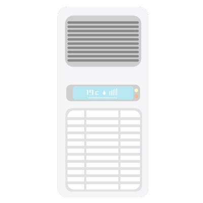 扁平风家居生活电器-svg-空调