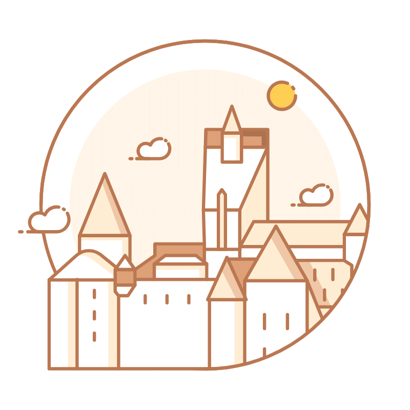 SVG-旅行类icon-建筑_模板素材-稿定设计