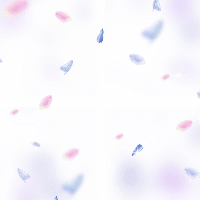 少女爱心花朵马赛克