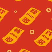 手绘-文案马赛克套系-钱多