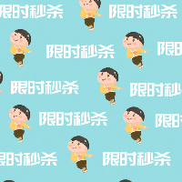 手绘-促销图案马赛克