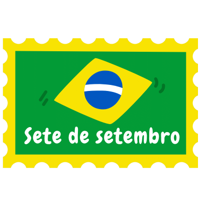 Brazil Independence Day Sete de Setembro Sticker