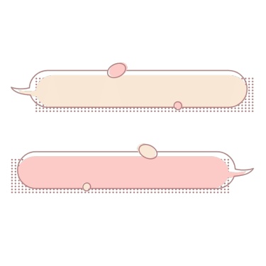 手绘-清新对话框贴纸9