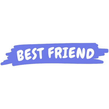 Friendship and Love Sticker