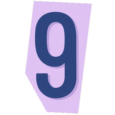 Number Sticker