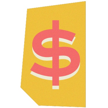 Dollar Sign Sticker