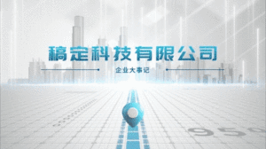 企业宣传企业历程大事记手机视频