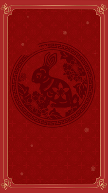 新年兔年春节放假通知视频
