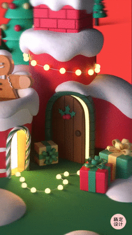 圣诞节节日祝福圣诞老人圣诞树视频