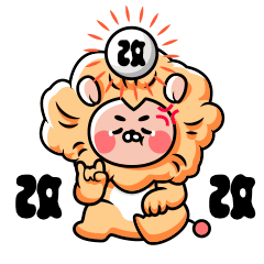 狮子设计师改改改动态表情包预览效果