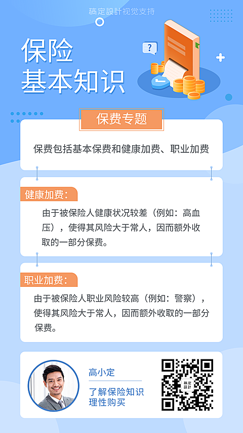 金融保险知识百科海报