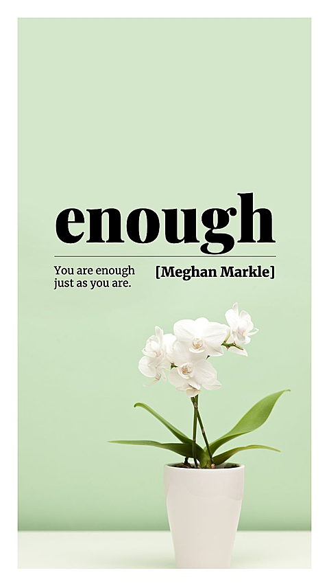 Inspiring Text Simple Poster Instagram Story