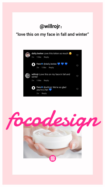 Facial Cream Beauty Cosmetics Skincare Product Review Customer Feedback Ecommerce Story预览效果