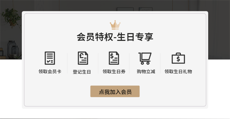 VIP会员卡海报预览效果