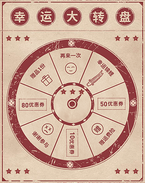 双十二/双12/店铺活动/抽奖转盘/海报banner