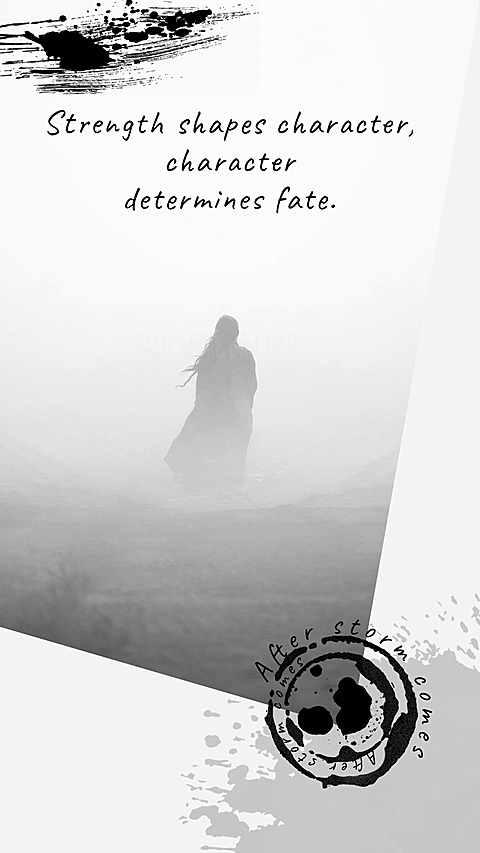 Black White English Illstration Special Frame Photo Art Simple Fashion Style Poster Instagram Story