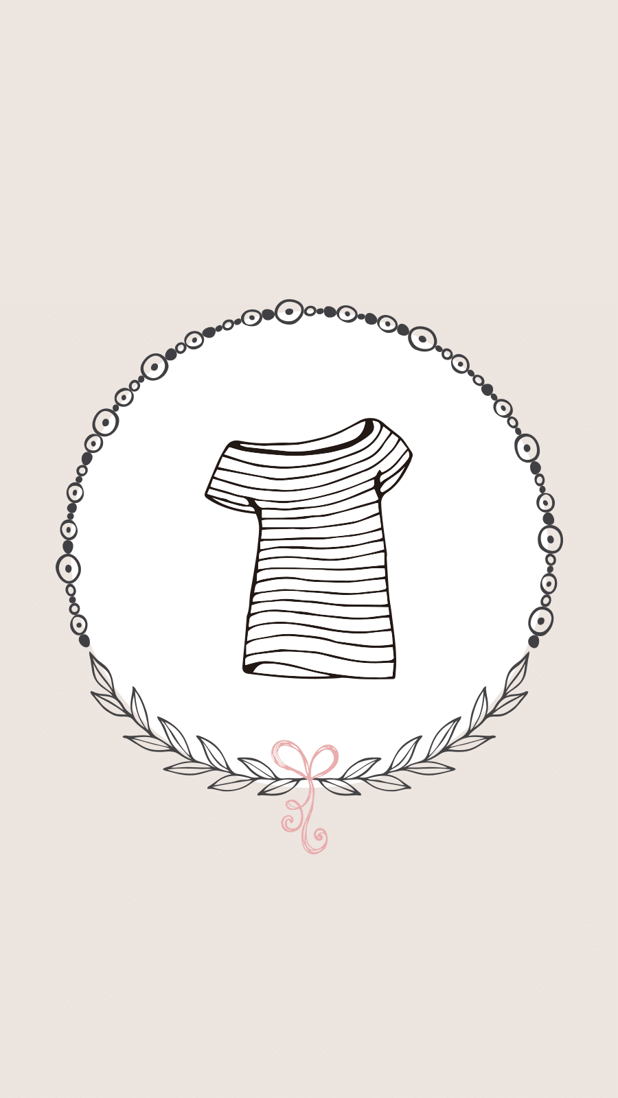 Simple Literary Hand Painted Women's Clothing Stripe T-Shirt Instagram Highlight