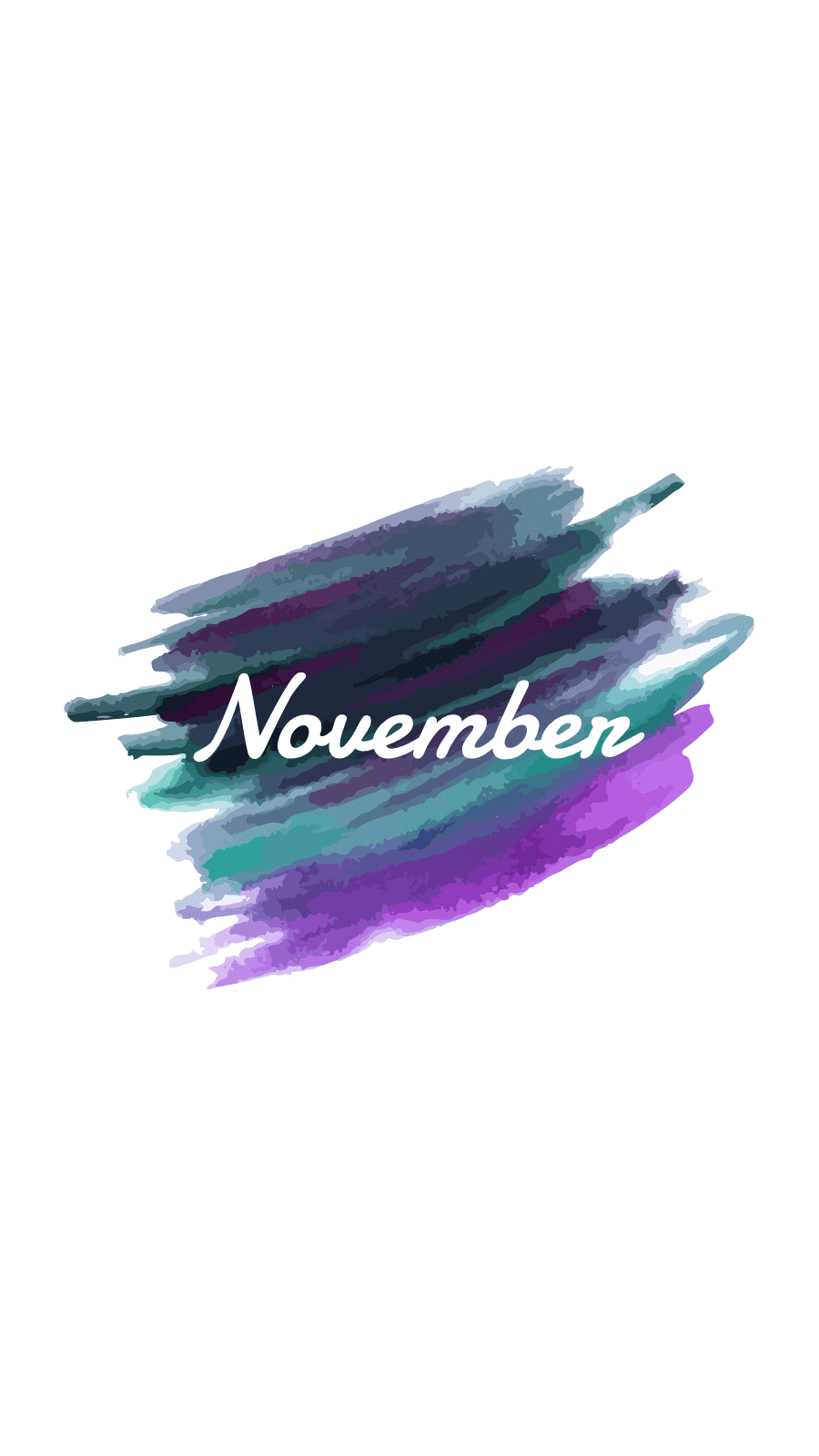 White Background Blue Cyan Purple Watercolor Text Class Simple Fashion Style Instagram Highlight