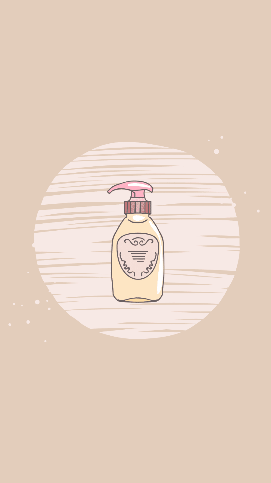 Simple Hand Painted Makeup Body Lotion Instagram Highlight