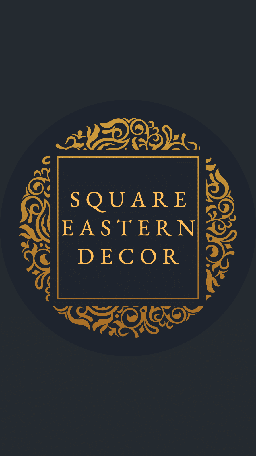 Black Background Gold Rectangle Frame Text Class Simple Retro Style Instagram Highlight