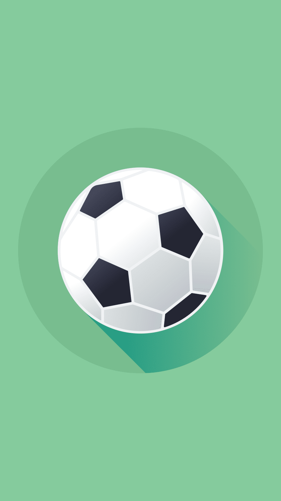 Green Background Football Simple Fashion Style Instagram Highlight