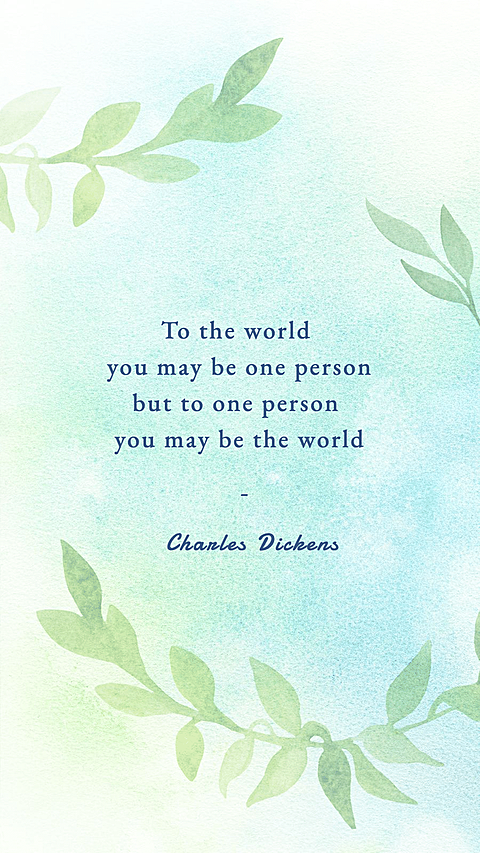 Literary Watercolor Paint Text Quotes Instagram Story