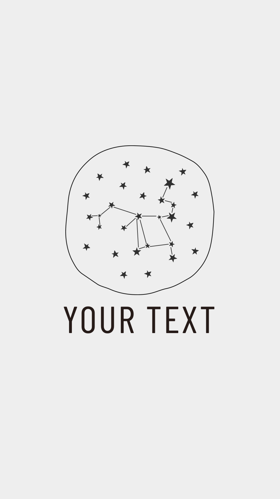 Light Grey Background Circle Frame Text Class Cartoon Simple Style Instagram Highlight
