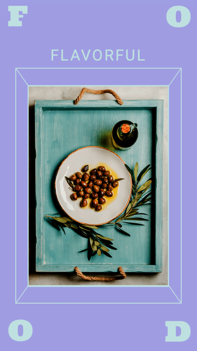 Simple Fashion Falvor Delicacy Display Instagram Story