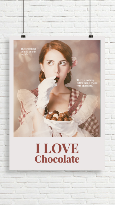Literary Chocolates Woman Personal Show Instagram Story