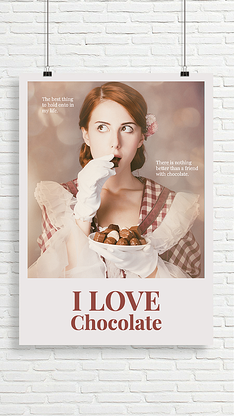 Literary Chocolates Woman Personal Show Instagram Story