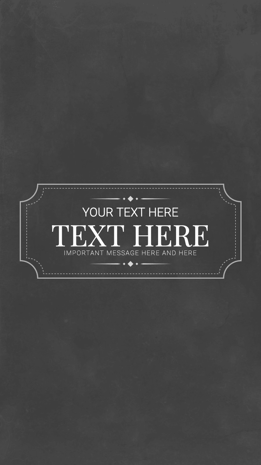 Black Background Technology Frame Text Simple Style Instagram Highlight