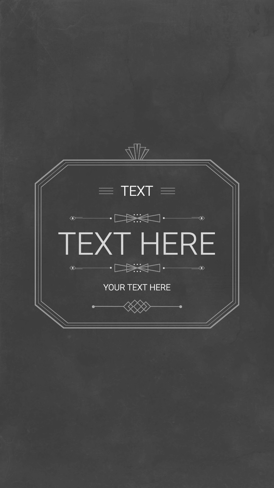 Black Background Line Frame Text Technology Simple Fashion Style Instagram Highlight