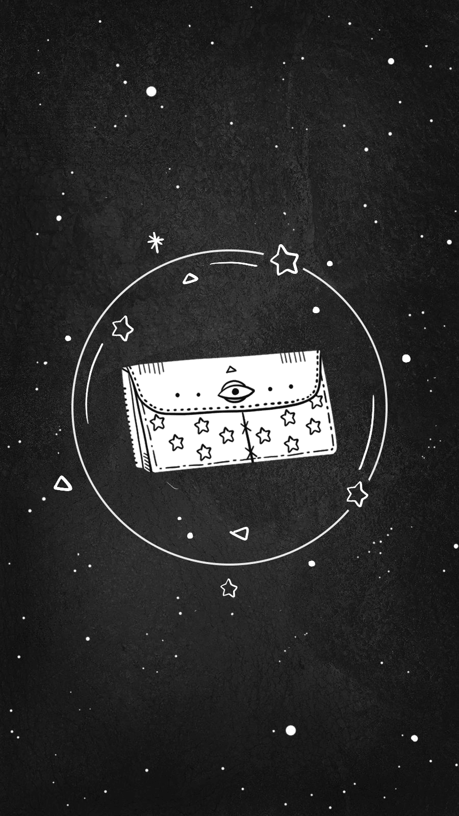 Black Background Clothing Match Bag Picture Simple Style Instagram Highlight