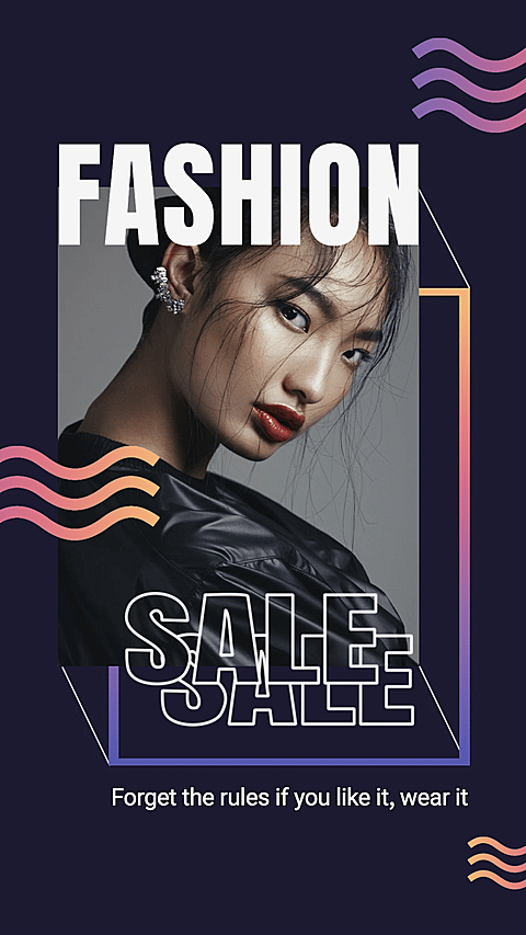 Simple Fashion Women's Outfit Display Sale Instagram Story