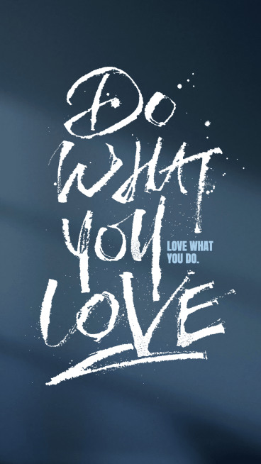 Retro Style Handwritting Text Positive Quotes Instagram Story预览效果