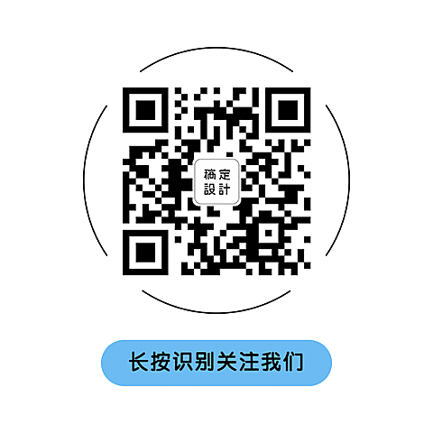 简单圆形线框方形二维码