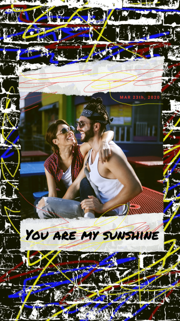 Fashion Couple Personal Display Quotes Instagram Story预览效果