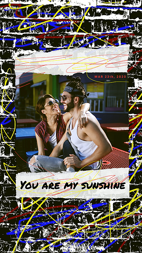 Fashion Couple Personal Display Quotes Instagram Story