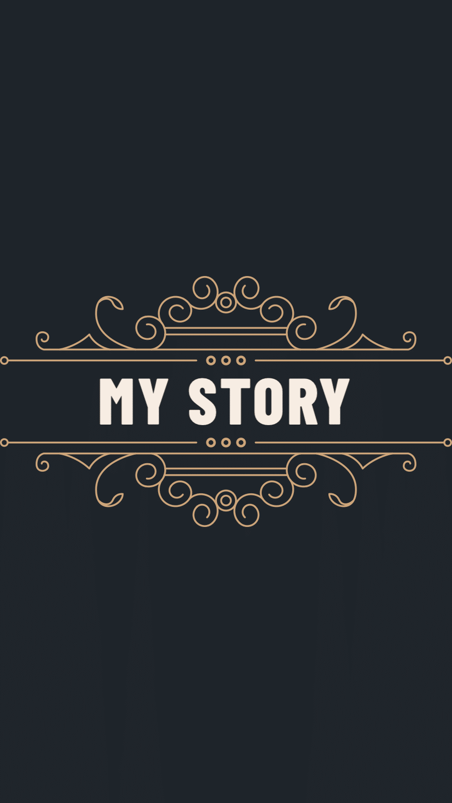 Black Background Frame Simple Text Simple Style Instagram Highlight