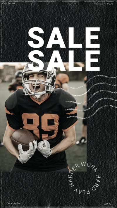 Baseball Sports Wear Sale Ecommerce Story